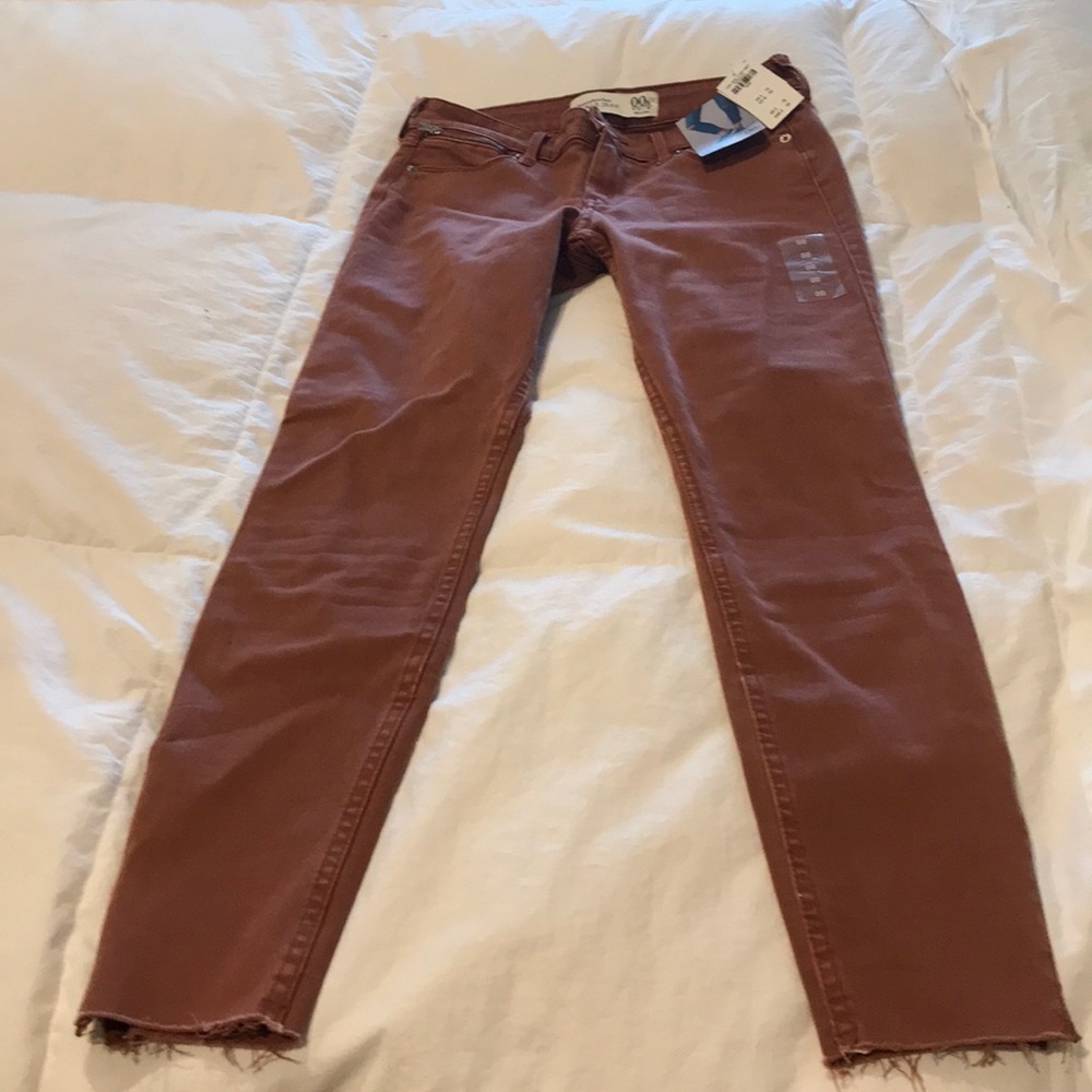 Abercrombie & Fitch Dusty Pink Jeans